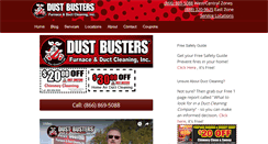 Desktop Screenshot of dustbustersusa.com
