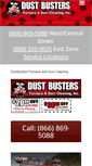 Mobile Screenshot of dustbustersusa.com